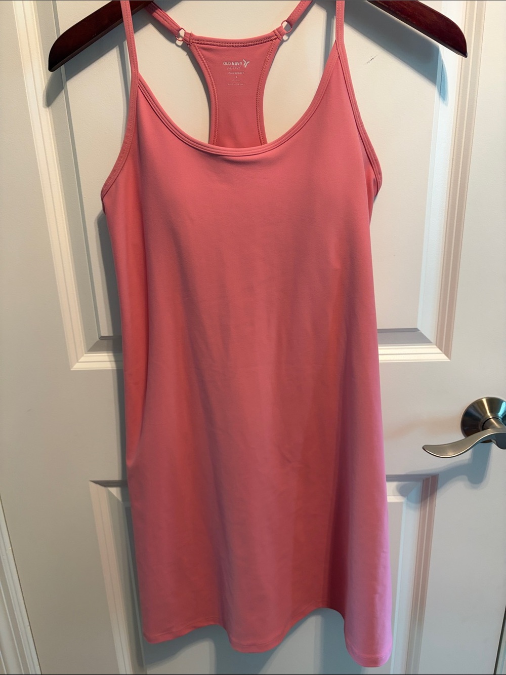 Old Navy Coral Pink Racerback Athletic Dress